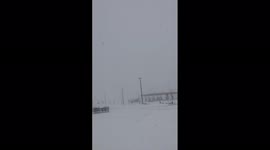 US: Spring Snowstorm Prompts Blizzard Warning In Much Of North Dakota
