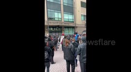 US: Protesters March In Grand Rapids After Release Of Fatal Police Shooting Video