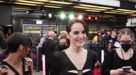 Naomi Scott and Michelle Dockery interview at Anatomy of a Scandal premiere in London - Netflix
