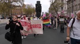 Refugees Are Welcome Here Protest