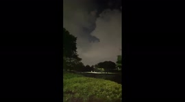 US: Lightning Strikes As Thunderstorm Moves Into Central Florida