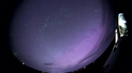 RARE SPECTACULAR PINK, PURPLE, BLUE  AURORA BOREALIS  NORTHERN LIGHTS  ICELAND