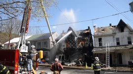 5 homes destroyed in 2nd alarm blaze in Shamokin, Pennsylvania #9