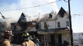 Multiple Firefighter's injured responding to 5 homes destroyed in blaze in Shamokin, Pennsylvania #8