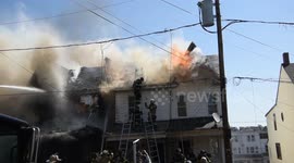 5 homes destroyed in 2nd alarm blaze in Shamokin, Pennsylvania #4