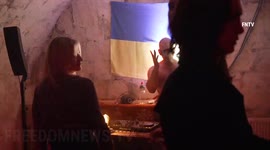 Ukrainian bunker rave raises funds