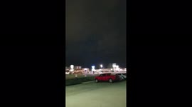 US: Lightning Strikes As Thunderstorm Moves Into Northern Arkansas