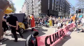 Extinction rebellion shut down London .........................