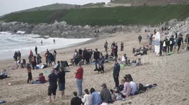 Easter holiday brings crowds and summer vibes to UK seaside resorts