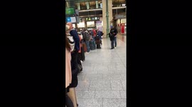 France: Long Queues Spotted At Gare Du Nord After Easter Weekend
