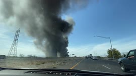 Huge fire breaks out at recycling plant in Tucson