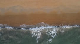Stunning drone footage of tropical paradise beach in Thailand