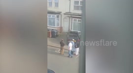 Shocking footage shows Labour councillor embroiled in vicious street brawl after violence erupted on campaign trail