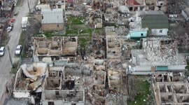 Drone from Kyiv shows widespread damage to Ukrainian capital