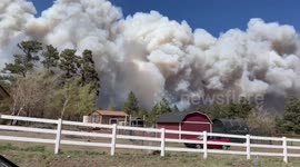 US: Evacuations Ordered In Flagstaff, AZ As Tunnel Fire Rapidly Spreads 3