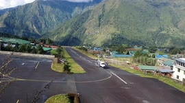 Landing on the most dangerous airport around the world  | Lukla airport