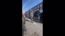 UK: The Wanted Fans Line Streets Ahead Of Tom Parker’s Funeral In London