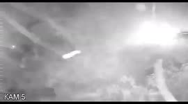 Insane moment Russian rocket reportedly strikes near residential building in Kharkiv