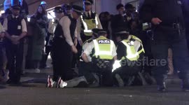 Arrests and clashes continue between police and 420 celebraters