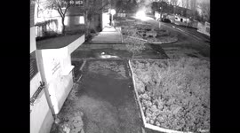 CCTV footage purports to show deadly Russian rocket attack in Donbas town