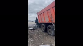 In Irpin in the Kiev region, a Kamaz truck was blown up.
