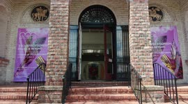 Drone Flight Through New Tech Exhibit in Historic Museum
