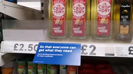 UK supermarkets impose buying limits on cooking oil as Ukraine war causes shortages