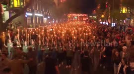 Mass torchlit procession in Yerevan to mark Armenian Genocide anniversary