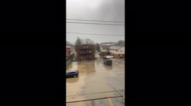 US: Sirens Blare As Tornado Warning Issued For Des Moines Area, Iowa