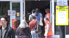 French expats in London cast their votes in 2022 presidential election second round