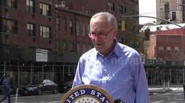 Senator Schumer tells me he would leave it up to President Biden if he visits Kyiv, Ukraine -- SCHUMER: THIS UPCOMING WEEK WILL PROVIDE NEW OPPORTUNITY TO STOP GAS PRICE GOUGING WHEREVER IT MIGHT BE; SENATOR INTENDS TO FILL OPEN VACANCY ON FTC, WHICH HAS