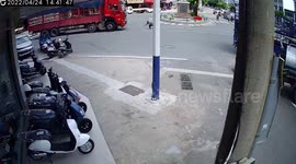 Man in China arrested for creating staged car accident