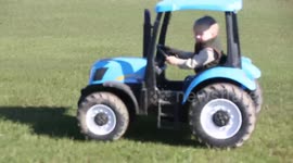 Meet the tractor obsessed THREE year old who is taking social media by storm