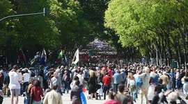 48th anniversary of Carnation Revolution in Lisbon, Portugal