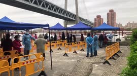 Nucleic Acid Test In Shanghai, China