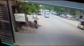 CCTV captures moment of explosion at Karachi university in deadly suicide bomb attack