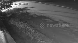 Brave British tourist, 23, rugby tackles BOXER who steals his bag on Thai beach