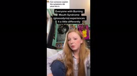 Woman, 24, left with hairy tongue and bleeding skin after being diagnosed with rare burning mouth syndrome Part One