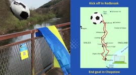 UK boy raises £1,500 for Ukraine by kicking football more than 10,000 times