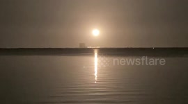 SpaceX launches NASA astronaut crew to ISS from Kennedy Space Center