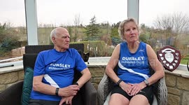 Meet the retired couple who have run and walked 8,000 miles EACH in the past four years