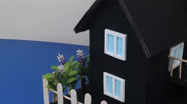 DIY Cardboard House Making | How To Make a Mini Cardboard House For Kids