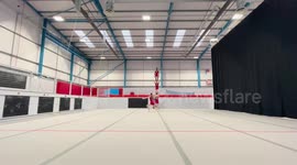 World's best gymnasts show off skills with gravity-defying routines