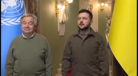 United Nations chief Guterres arrives in Ukraine for talks with President Zelenskyy