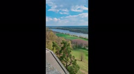 Walhall, the world-famous Hall of Fame of the Bavarian King Ludwig