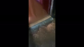 Homes flood in Caracas,Venezuela due to heavy rains