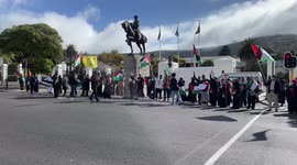 International Quds Day protest at South Africa’s parliament