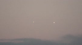 Conunction Of Jupiter And Venus