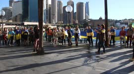 Ukrainians sing,