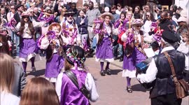 Rochester Sweeps Festival 40th anniversary folk & dance celebrations in Kent, UK